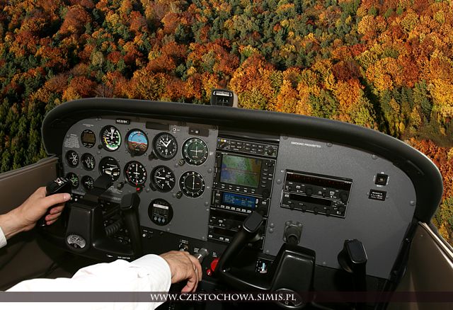 Lasy Jury - widok z samolotu