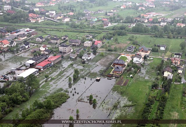 Powódź, Kolonia Poczesna 28