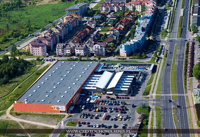 Ulica Leopolda Okulickiego, hipermarket OBI